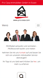 Mobile Screenshot of pro-casa-immobilien.de